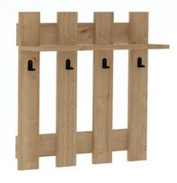 Drabužių kabykla Kalune Design Carina, ąžuolo
