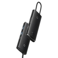 baseus usb c adapter - Jungčių stotelė / adapteris USB C kištukas - 2xUSB3.0, HDMI, USB C PD (krovimo) - 5 nuotrauka