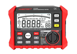 elektros matuoklis - Habotest HT2302 Digital Earth Resistance Tester - 1 nuotrauka