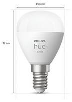 led lemputes e14 7w 2700k - Philips Hue WHITE P45 E14/5,5W/230V 2700K - 3 nuotrauka