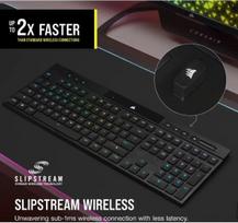 corsair k100 rgb - Corsair Gaming K100 AIR Cherry MX ULTRA Anglų (US), juoda - 11 nuotrauka