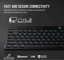 corsair k100 rgb - Corsair Gaming K100 AIR Cherry MX ULTRA Anglų (US), juoda - 13 nuotrauka