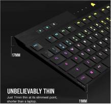corsair k100 rgb - Corsair Gaming K100 AIR Cherry MX ULTRA Anglų (US), juoda - 14 nuotrauka