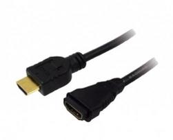 hdmi laidas 2m - LogiLink Cable HDMI / HDMI Black 2m - 1 nuotrauka