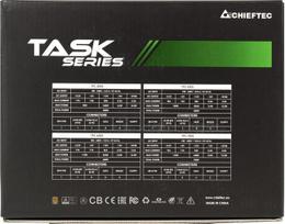 600w 80 bronze psu - Chieftec Task TPS-600S 600W - 4 nuotrauka