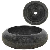 Praustuvas 400x120, juodas