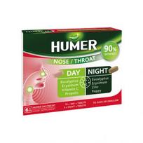 kolagenas ir hialurono rugstis -  HUMER DAY/NIGHT nosiai ir gerklei, 15vnt. - 1 nuotrauka