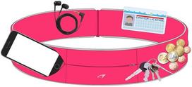 dirzas begimo - Avento Sports Waist Belt, rožinė, M - 3 nuotrauka