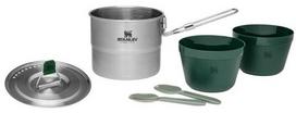 turistinis rinkinis - Stanley Cook Set For Two, nerūdijantis plienas, 132 mm, 1 l, 6 vnt. - 3 nuotrauka