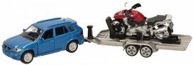 priekabu kabelis - SIKU automobilis su motociklu bei priekaba, 2547 - 1 nuotrauka