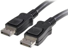 display port laidas - Techly Cable DisplayPort / DisplayPort Black 5m - 1 nuotrauka