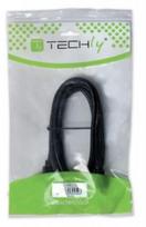 display port laidas - Techly Cable DisplayPort / DisplayPort Black 5m - 4 nuotrauka