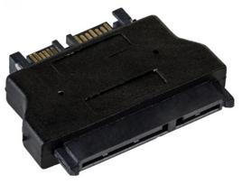 sata male female - Akyga Adapter SATA / SATA Black Black - 1 nuotrauka