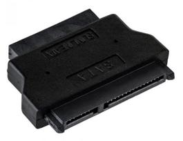 sata male female - Akyga Adapter SATA / SATA Black Black - 2 nuotrauka