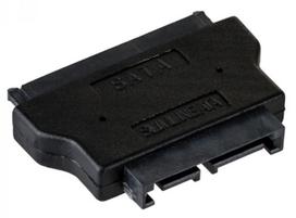 sata male female - Akyga Adapter SATA / SATA Black Black - 4 nuotrauka