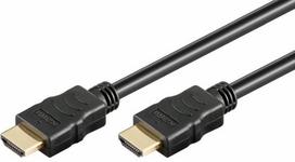 monitoriaus laidas - Techly Monitor Cable HDMI to HDMI Black 5m - 1 nuotrauka