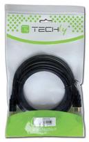 monitoriaus laidas - Techly Monitor Cable HDMI to HDMI Black 5m - 2 nuotrauka