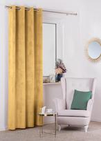 garstycios - Naktinės užuolaidos Splendid Velvet GZ-VELVEK-140/260-MU, garstyčios, 140 cm x 260 cm - 2 nuotrauka