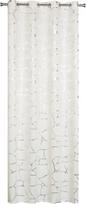 Naktinės užuolaidos Splendid Wuste GZ-WUSTEK-135/260-EC, dramblio kaulo/sidabro, 135 cm x 260 cm