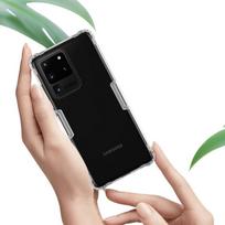 samsung galaxy s20 ultra deklas - Nillkin Nature Ultra Slim Back Case For Samsung Galaxy S20 Ultra Transparent - 5 nuotrauka