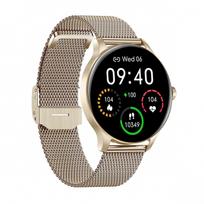 ismanusis laikrodis atsparus - GARETT Classy Gold Steel - 2 nuotrauka