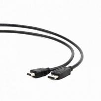 AmberIn DisplayPort - HDMI 1m Black