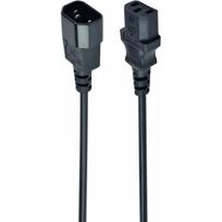 laida c14 - Cablexpert PC-189 Power Cord 1.8m Black - 1 nuotrauka