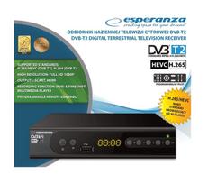 skaitmeninis imtuvas -  Esperanza EV106P, DVB-T2 H.265/HEVC - 4 nuotrauka