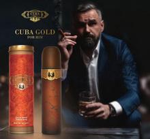 kvepalai 5 ml - Cuba Gold 100ml EDT + 100ml Aftershave Lotion + 200ml Deodorant + 35ml EDT - 3 nuotrauka