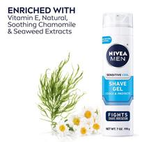 skutimosi putos - Nivea Men Sensitive Cooling 200ml Skutimosi putos - 6 nuotrauka