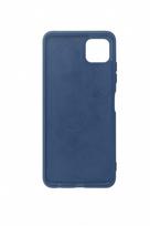 samsung a22 deklas - JUST MUST CANDY SILICONE Samsung Galaxy A22 5G, nugarėlė, tamsiai mėlyna - 2 nuotrauka