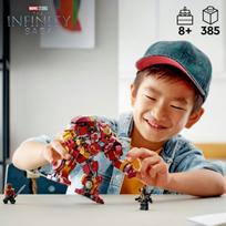 lego marvel - LEGO Marvel Hulkbuster: Vakandas kauja celtniecības rotaļlieta 76247 - 3 nuotrauka