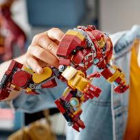 lego marvel - LEGO Marvel Hulkbuster: Vakandas kauja celtniecības rotaļlieta 76247 - 5 nuotrauka