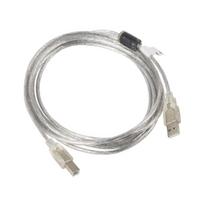 usb b male usb 3.0 - Lanberg Cable USB to USB Transparent 3m - 2 nuotrauka