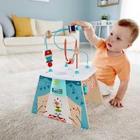 lavinamasis kubas - Hape Light Up Activity Cube E1813 - 4 nuotrauka