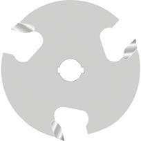 grioveliu freza - Bosch Diskinės griovelių frezos 8 mm, D1 50,8 mm, L 4 mm - 1 nuotrauka