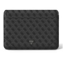 juodas metalas - Guess PU 4G Triangle Metal Logo Computer Sleeve 13/ 14" Black - 1 nuotrauka