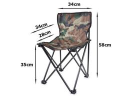 turistines kedes - Travel Fishing Chair VRK1930, ruda/žalia - 3 nuotrauka