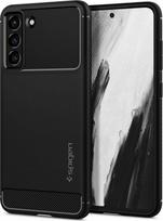 samsung s21 fe deklas -  SPIGEN RUGGED ARMOR GALAXY S21 FE MATTE Juodas - 1 nuotrauka