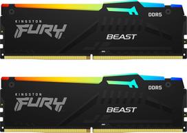 Kingston FURY Beast RGB, DDR5, 64 GB, 5600 MHz