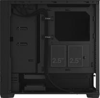 mini itx korpusas - Fractal Design Pop Silent Solid Black - 6 nuotrauka