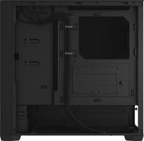 mini itx korpusas - Fractal Design Pop Silent Solid Black - 7 nuotrauka