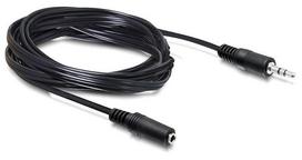3.5 mm kistukas - Delock Cable 3.5mm / 3.5mm Black 5m - 2 nuotrauka