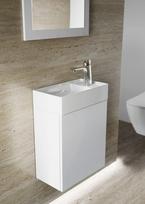 vonios spintele 40 - Ravak SD Veda 400, balta, 22 x 40 cm x 50 cm - 2 nuotrauka
