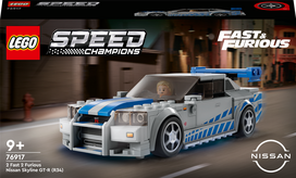 greiti ir isiute - LEGO Speed Champions Greiti ir įsiutę 2 Nissan Skyline GT-R (R34) 76917 - 1 nuotrauka