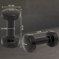 hanteliai 5 kg - Viniliniai Tunturi hanteliai 5kg - 2 nuotrauka