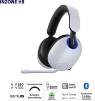 noise cancelling headphone - Sony INZONE H9 White (Baltos) - 10 nuotrauka