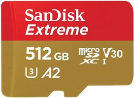 microtas - SanDisk Extreme, 512 GB - 1 nuotrauka