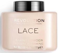Makeup Revolution Loose Baking Powder biri pudra 32 g. - Lace