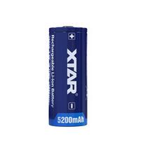 ikraunamos baterijos - Xtar 5200mAh 3,6V 26650 akumuliatorius su PCB - 1 nuotrauka